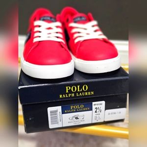 Polo by Ralph Lauren Kid Sneakers Red/Navy